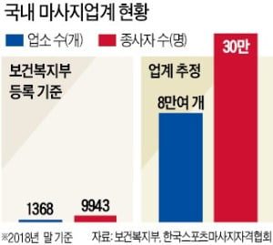 국내 마사지업계 현황
